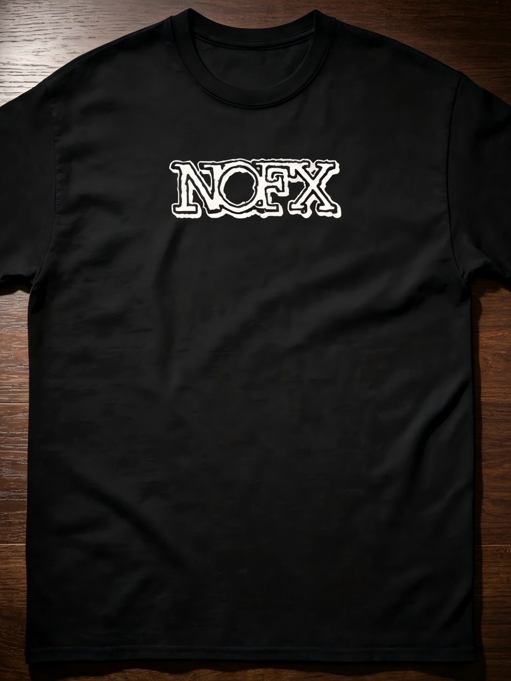 NOFX Band Graphic Logo T-Shirt Black Women Men Unisex T-shirt